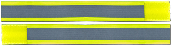 4-ACT Sicherheitsband, elastisches Arm- und Knöchelband, auf jede Länge mit Klettverschluss einstellbar