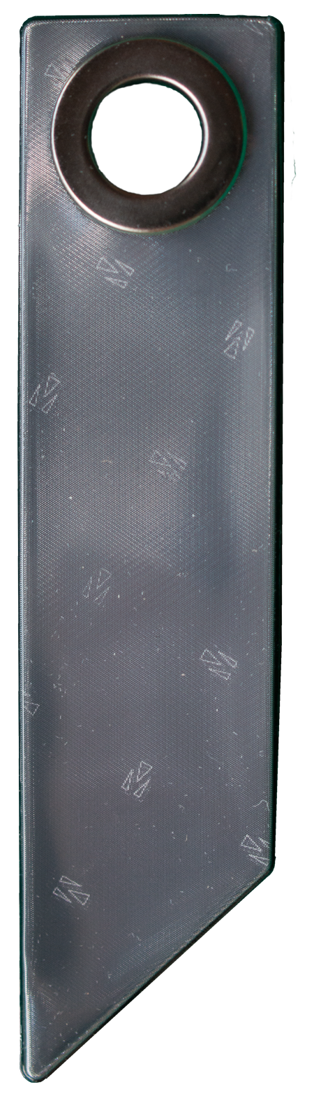 Bag Reflector long, 360º reflective, metal eyelet, approx 125mm x 30mm